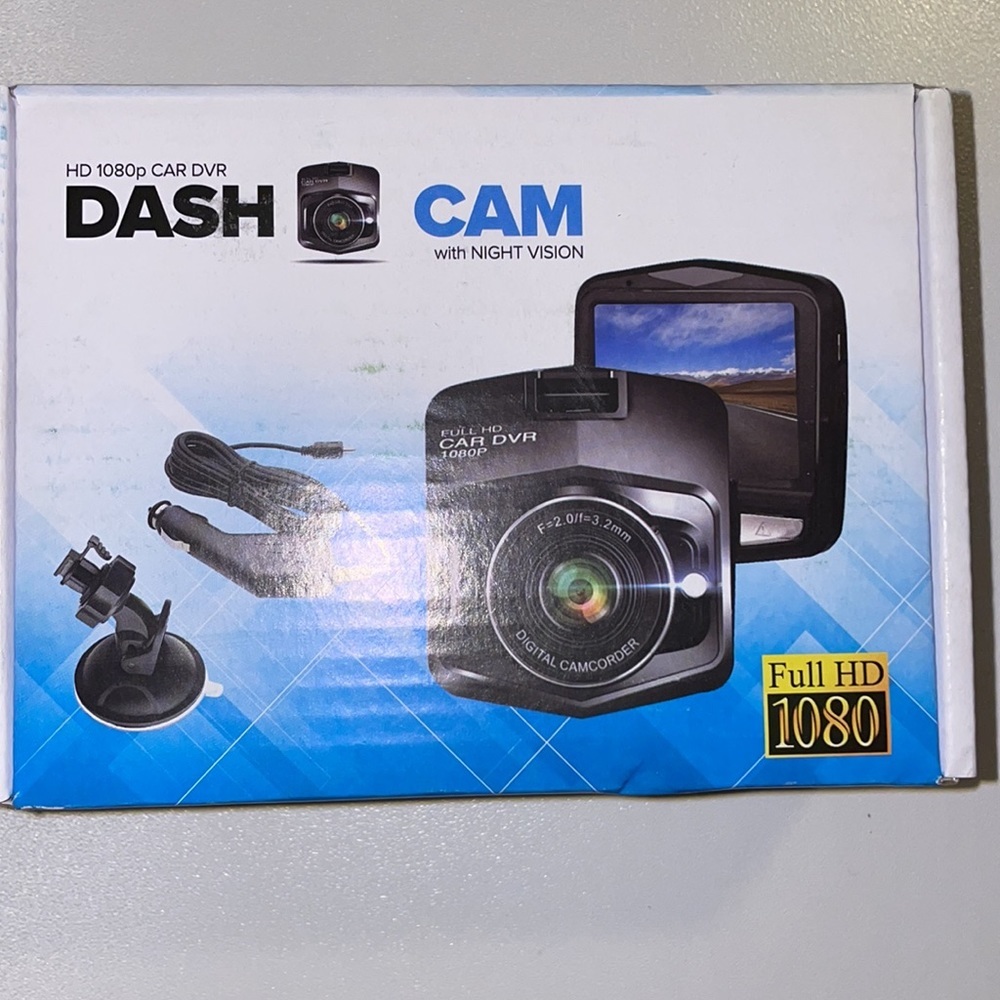 FULL HD 1080p Car DVR Dash Cam with night vision NWT